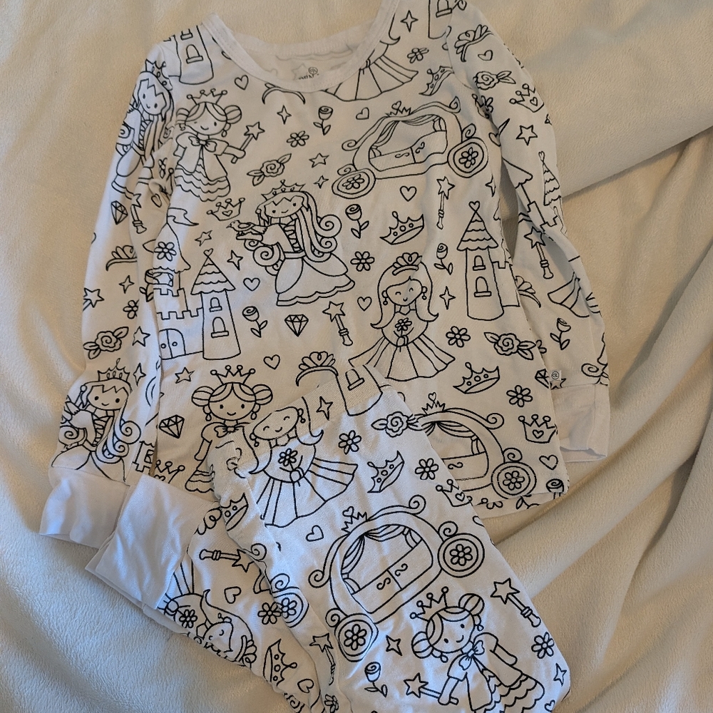 Caden Lane Color Princess Pajamas